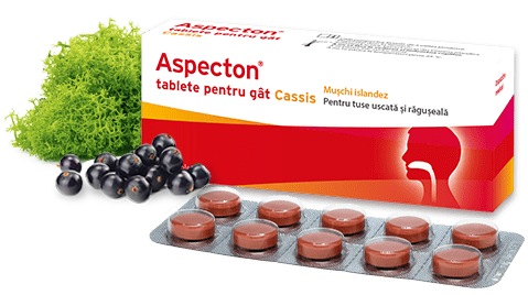 Tablete gât Aspecton®